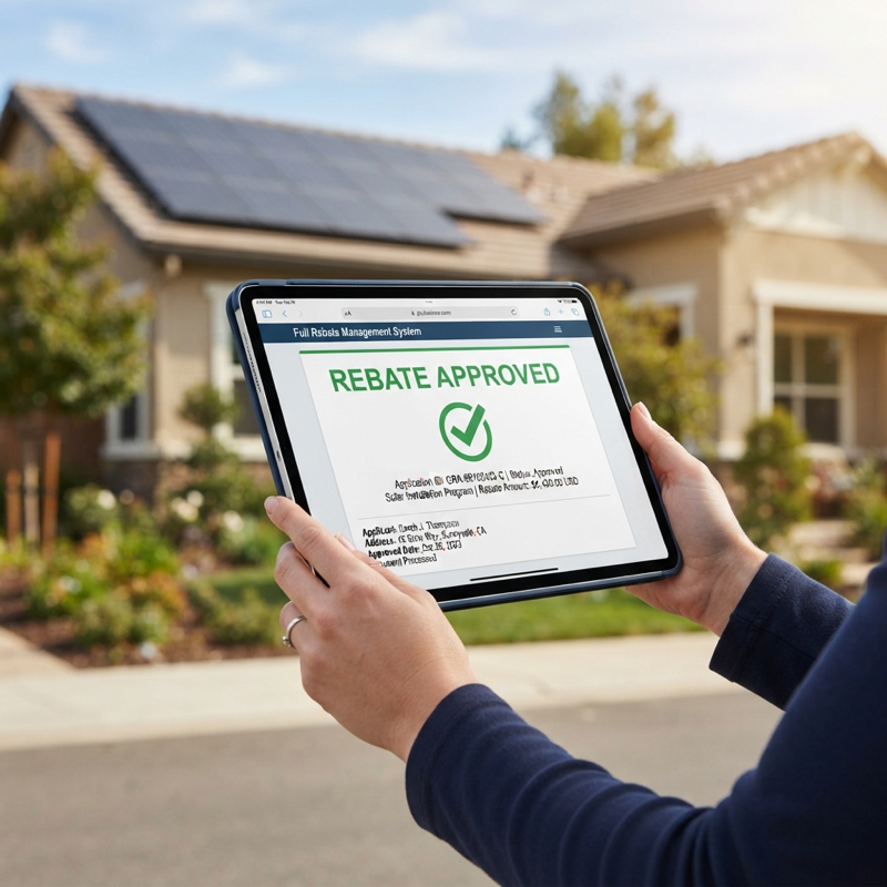 Victorian solar rebate support